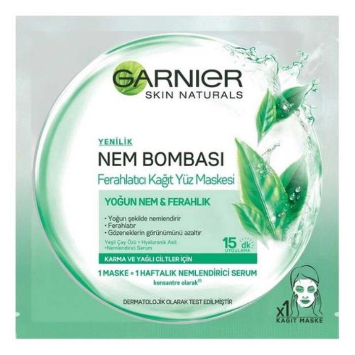 Garnier Nem Bombası Ferahlatıcı Kağıt Yüz Maskesi Yorumları