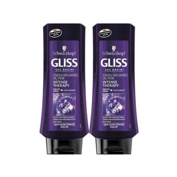 Gliss Intense Therapy Yeniden Yapılandırıcı 2x360 ml Saç Kremi Yorumları