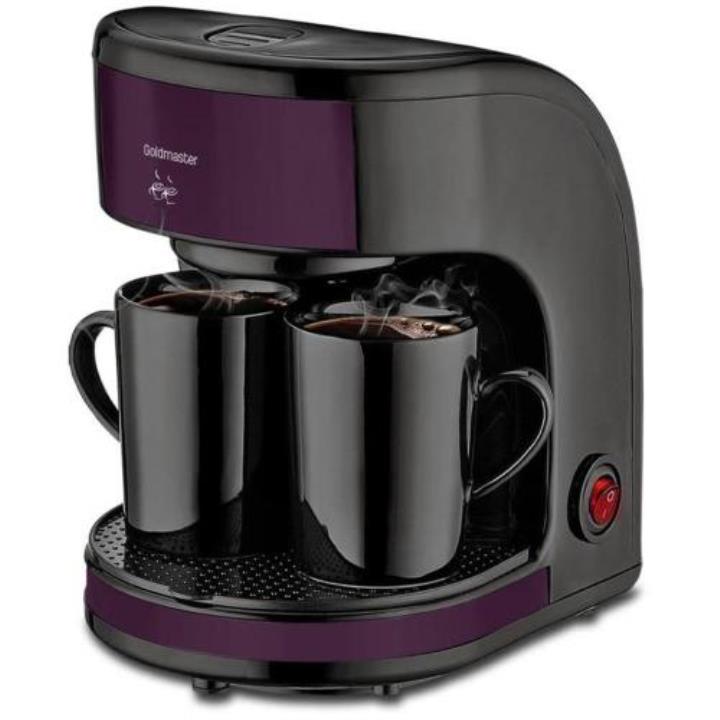 Goldmaster Bliss 450 W 300 ml Filtre Kahve Makinesi Mor Yorumları