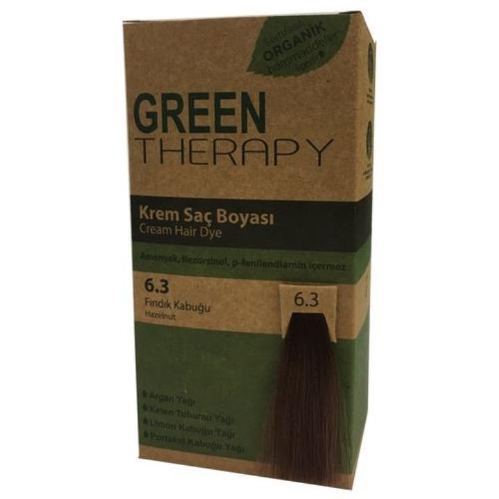 Green Therapy 6.3 Fındık Kabuğu Krem Saç Boyası  Yorumları
