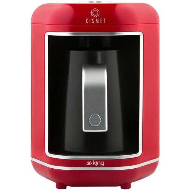 King K-605 Kısmet 550 W 400 ml 4 Fincan Kapasiteli Türk Kahve Makinesi Kırmızı Yorumları