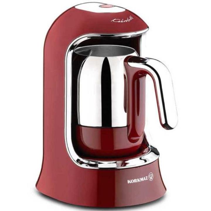 Korkmaz A860-03 Kahvekolik 400 W 4 Fincan Kapasiteli Kahve Makinesi Kırmızı Yorumları