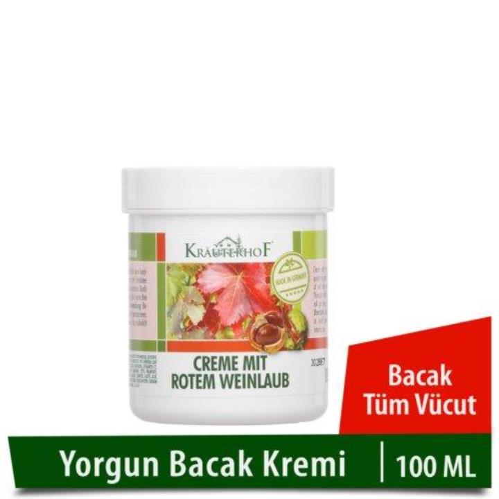 Krauterhof 100 ml Kırmızı Asma Yaprağı ve At Kestanesi Ekstreli Bacak Kremi Yorumları