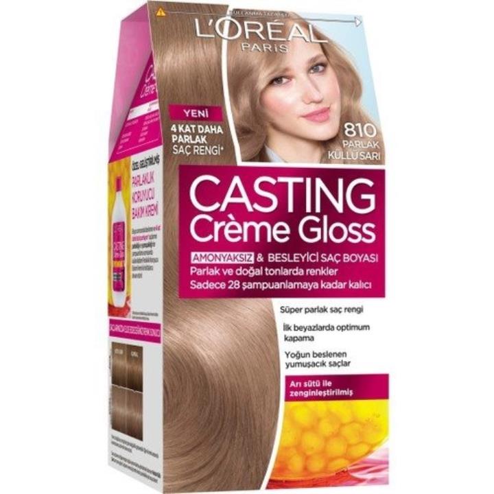L’oreal Paris Casting Creme Gloss 810 Parlak Küllü Sarı Amonyaksız Saç Boyası Yorumları
