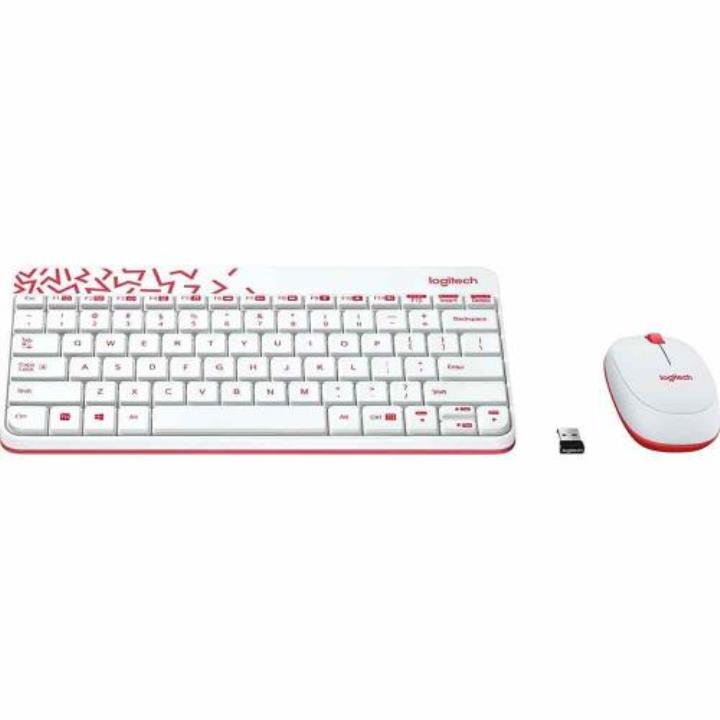 Logitech MK240 Nano Beyaz Kırmızı Kablosuz Klavye ve Mouse Yorumları