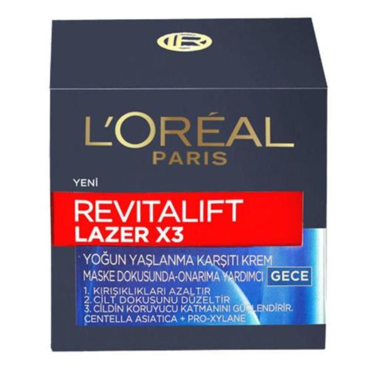 Loreal Paris Revitalift Laser X3 50 ml Gece Bakım Kremi Yorumları