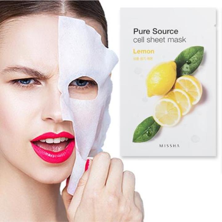 Missha Pure Source Cell Sheet Mask Lemon Yüz Bakım Maskesi Yorumları