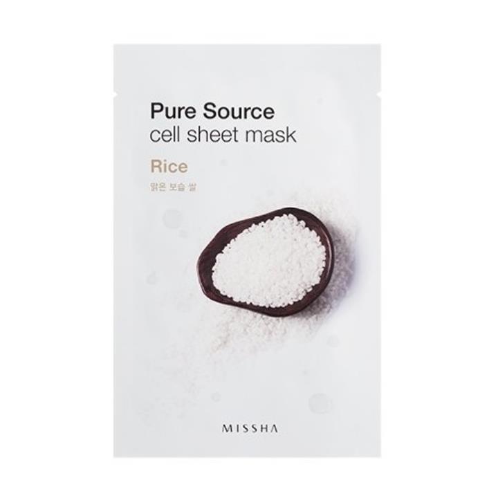 Missha Pure Source Cell Sheet Mask Rice Yüz Bakım Maskesi Yorumları