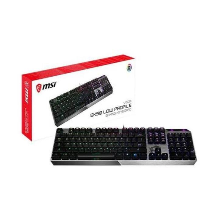 MSI Vigor GK50 TR RGB Low Profile Mekanik Gaming Klavye Yorumları