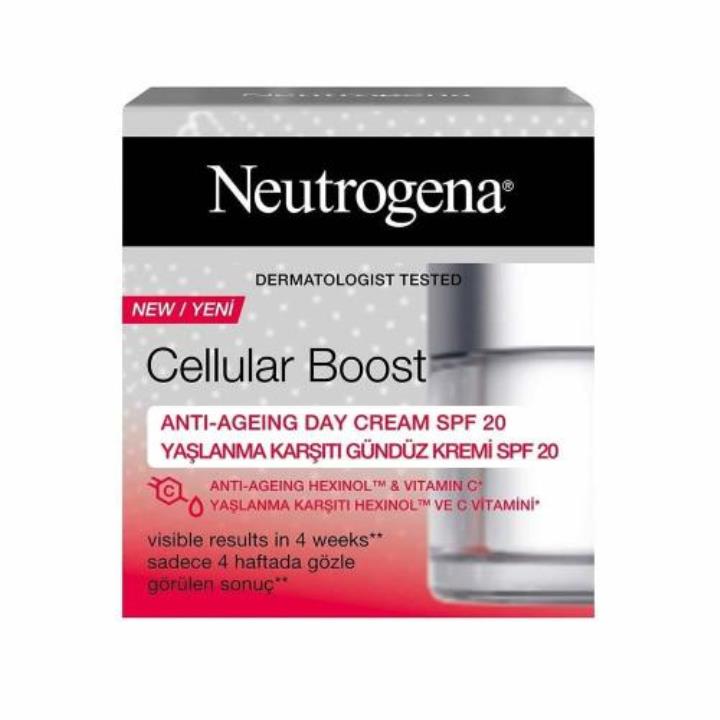 Neutrogena Cellular Boost Yaşlanma Karşıtı SPF20 50 ml Gündüz Kremi Yorumları