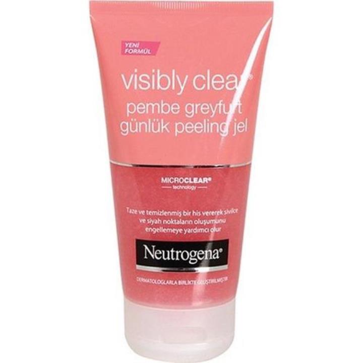 Neutrogena Visibly Clear Pembe Greyfurt 150 ml Canlandırıcı Peeling Yüz Temizleme Jeli Yorumları