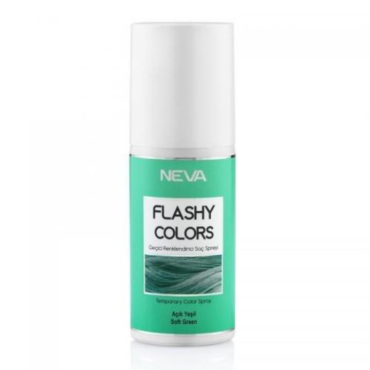 Neva Flashy Colors Geçici Renk  Açık Yeşil 75 ml Saç Spreyi Yorumları
