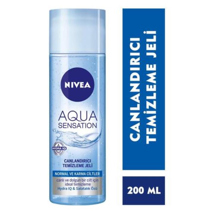 Nivea Aqua Sensation Normal-Karma Ciltler için Canlandırıcı  200 ml Temizleme Jeli Yorumları