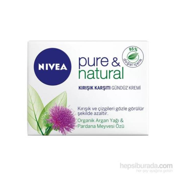 Nivea Visage Pure-Natural 50 ml Kırışık Karşıtı Gündüz Kremi Yorumları