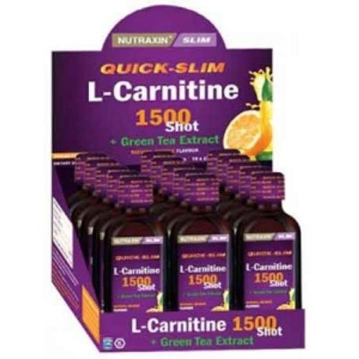 Nutraxin Quick-Slim L-Carnitine Shot 15 Adet 1500 mg Yorumları