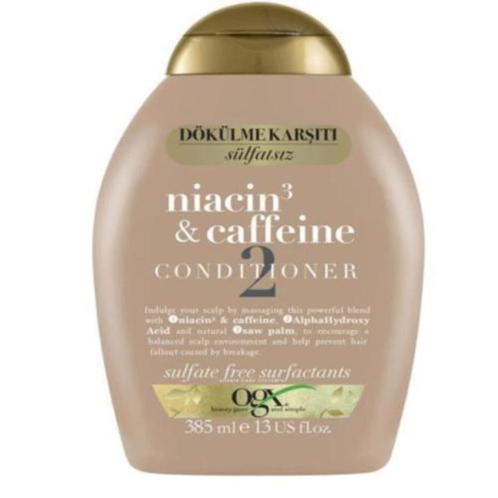 OGX Niacin Caffeine 385 ml Dökülme Karşıtı Saç Bakım Kremi Yorumları