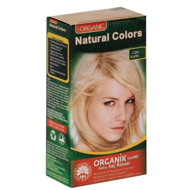 Organic Natural Colors 10N Platin Bitkisel Kalıcı Saç Boyası  Yorumları