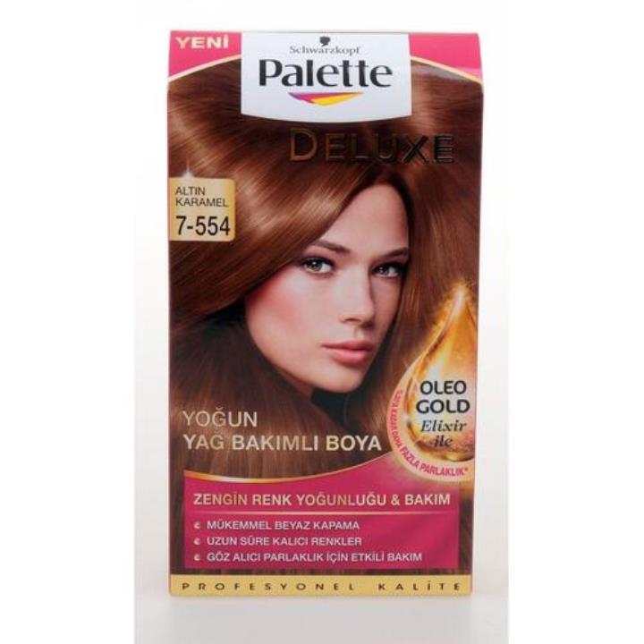 Palette 7.554 Altın Karamel Deluxe Saç Boyası Yorumları