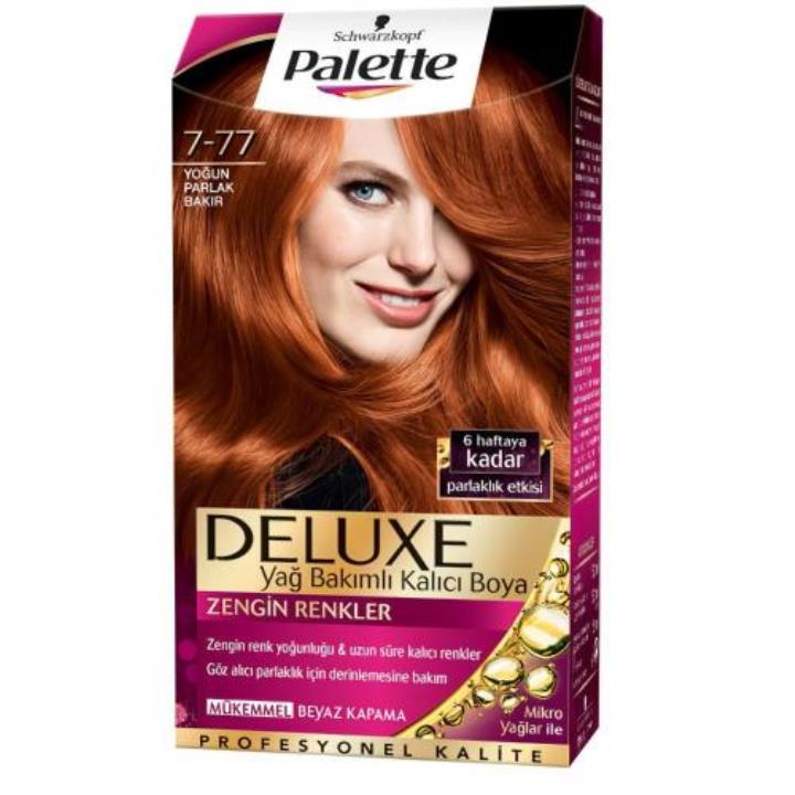 Palette 7.77 Yogun Bakir Deluxe Saç Boyası Yorumları