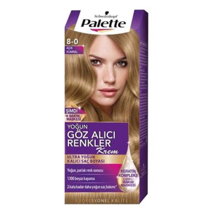 Palette 8.0 Açık Kumral Saç Boyası Yorumları