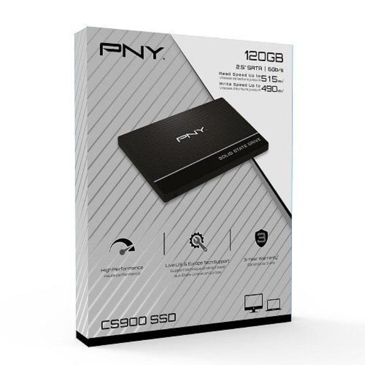 Pny CS900 120GB 2.5'' 515-490MB/S SSD Yorumları