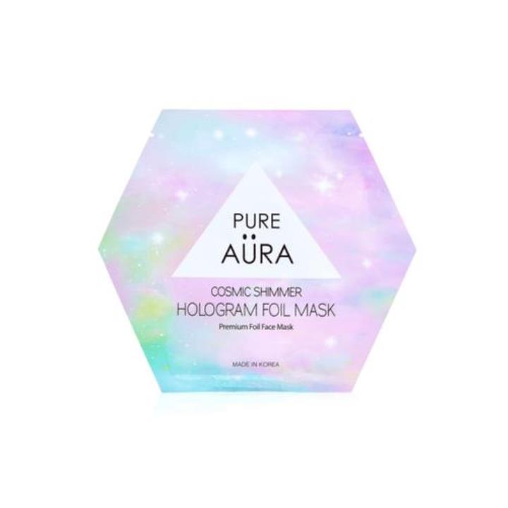 Pure Aura Cosmic Shimmer Hologram Foil Sheet Yüz Maskesi Yorumları