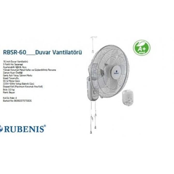 Rubenis RBSR-60 Duvar Vantilatörü Yorumları