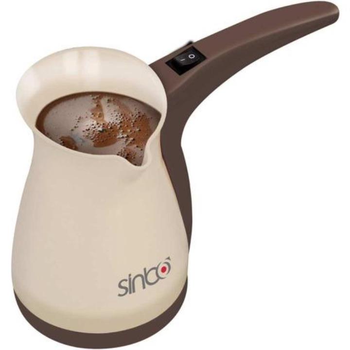 Sinbo SCM-2829 1000 W 400 ml 4 Fincan Kapasiteli Türk Kahve Makinesi Krem Yorumları