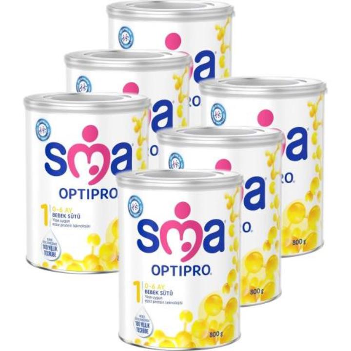 Sma 1 Optipro 0-6 Ay 6x800 gr Çoklu Paket Bebek Sütü Yorumları