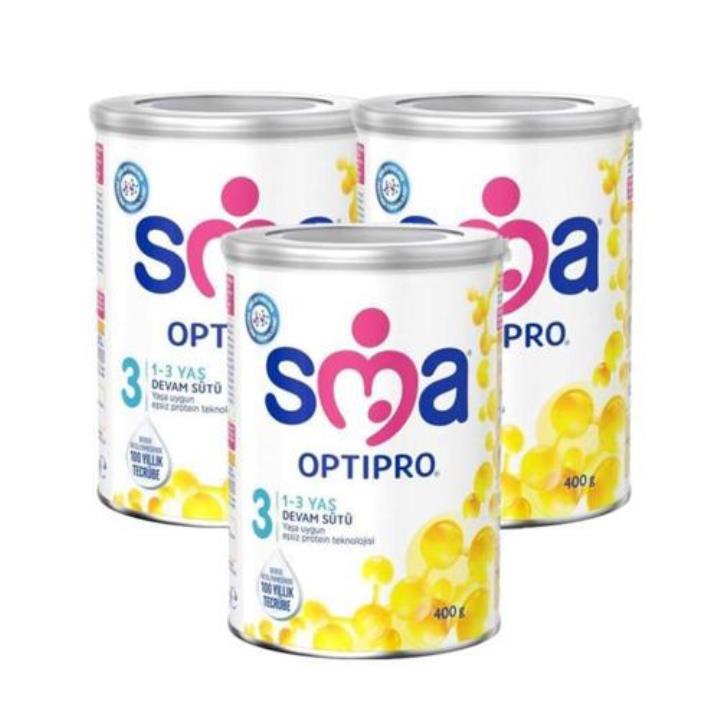 Sma 3 1-3 Yaş 3x400 gr Çoklu Paket Bebek Devam Sütü Yorumları