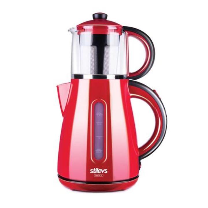 Stilevs Çays CM-16 1500 W 0.9 lt Demleme 2 lt Su Isıtma Kapasiteli Çay Makinesi Kırmızı-Siyah Yorumları