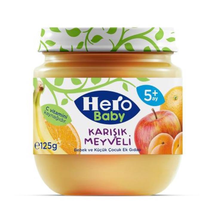 Ülker Hero Baby 6+ Ay 125 gr Karışık Meyveli Ek Gıda Yorumları