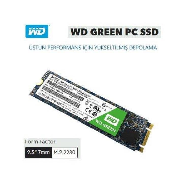 Western Digital Green WDS240G2G0B 240 GB 545-465 MB/s SSD Sabit Disk Yorumları