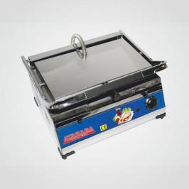 Atababa 1550 W 6 Adet Pişirme Kapasitesi Tek Yönlü Plakalı Sanayi Tipi Döküm Izgara ve Tost Makinesi
