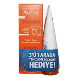 Avene Spf50 50 ml Güneş Kremi+100 ml 3in1 Temizleme Losyonu