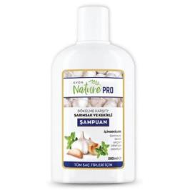 Avon Nature Pro 500 ml Sarımsak ve Kekikli Şampuan