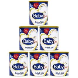 Baby Goat 1 Keçi Sütü Bazlı 0-6 Ay 6x400 gr Çoklu Paket Bebek Sütü