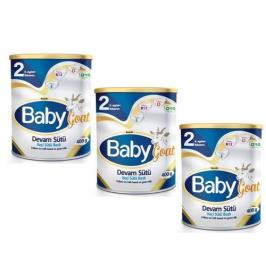 Baby Goat 2 6+ Ay 3x400 gr Çoklu Paket Bebek Devam Sütü