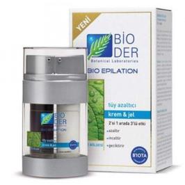Bioder Bio Epilation Azaltıcı Krem & Jel 30 ml Yüz Tüy Dökücü