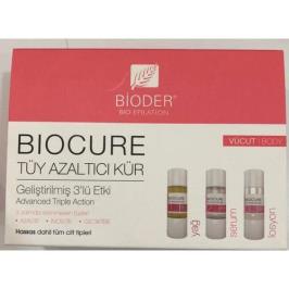 Bioder Bio Epilation Biocure Vücut 3'lü 10 ml Tüy Azaltıcı Kür