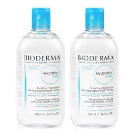 Bioderma Hydrabio H2O Nemsiz Ciltler İçin  500 ml 1 + 1 Nemlendirici ve Temizleyici Misel Solüsyon