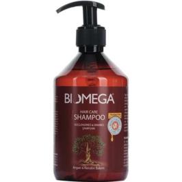 Biomega 500 ml Argan ve Keratin Bakım Şampuanı 