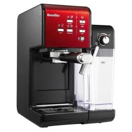 Breville VCF109X-01 Prima Latte II 1500 ml 12 Fincan Kapasiteli Çok Amaçlı Kahve Makinesi Kırmızı