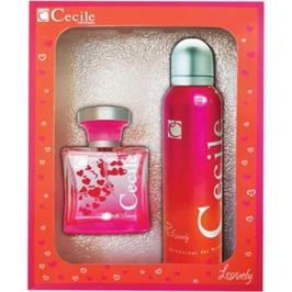 Cecile Lovely EDT 55 ml + Deodorant 150 ml Kadın Parfüm Set