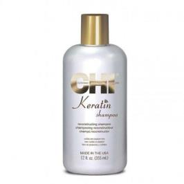 Chi Keratin 355 ml Yıpranmış Zayıf Saçlar İçin Onarıcı Şampuan 