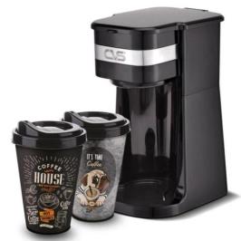 CVS DN 19804 Coffee Master 700 W 800 ml 4 Fincan Filtre Kahve Makinesi Siyah