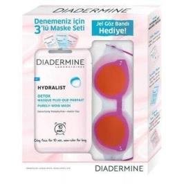 Diadermine Hydralist 3'lü Maske Seti + Saç Bandı