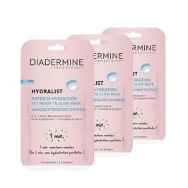 Diadermine Hydralist Express Hydration 3x8 ml Nem Maskesi
