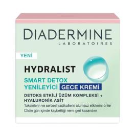 Diadermine Smart Detox 50 ml Hydralist Gece Kremi