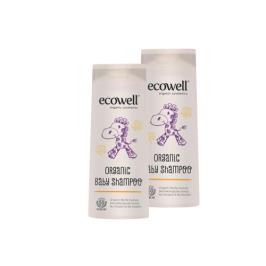 Ecowell 2x300 ml Bebek Şampuan